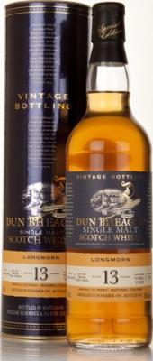 Longmorn 1997 IM Dun Bheagan Barolo Wine Finish 90581 + 82 43% 700ml