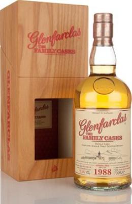 Glenfarclas 1988 The Family Casks Release Sp15 Refill Sherry Hogshead #1993 56.4% 700ml