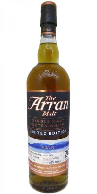 Arran 1996 Limited Edition Bourbon Hogshead #1976 Whisk-e Ltd 49.3% 700ml
