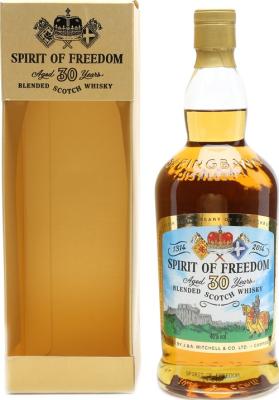 Spirit of Freedom 30yo SpD Blended Scotch Whisky 46% 700ml