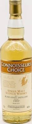Blair Athol 1997 GM Connoisseurs Choice Refill Sherry Hogsheads 43% 700ml