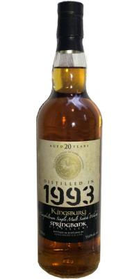 Springbank 1993 Kb #381 53.6% 700ml