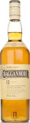 Cragganmore 12yo Single Speyside Malt 40% 750ml