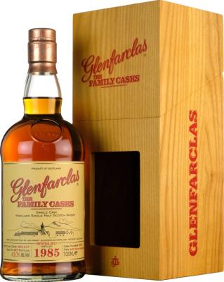 Glenfarclas 1985 The Family Casks Release W17 Refill Sherry Hogshead #2594 43% 700ml