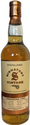 Longmorn 1992 SV Vintage Collection Hogshead 53808 43% 700ml