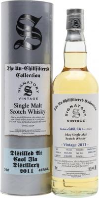 Caol Ila 2011 SV Bourbon Barrel 310892 + 310894 46% 700ml