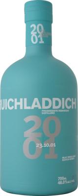 Bruichladdich 2001 Resurrection Dram American Bourbon Casks 46% 700ml