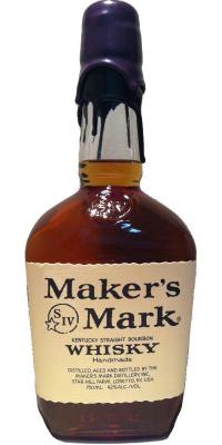 Maker's Mark Purple Black Wax Baltimore Ravens US Football Team American Oak Barrels 45% 750ml