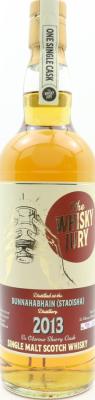 Bunnahabhain 2013 TWJ Staoisha Ex Oloroso Sherry Cask #06018 53.2% 700ml