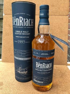 BenRiach 1997 Single Cask Bottling Bourbon Barrel #85102 49.5% 700ml