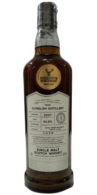 Clynelish 2007 GM Connoisseurs Choice Cask Strength Refill Sherry Hogshead 55.8% 700ml