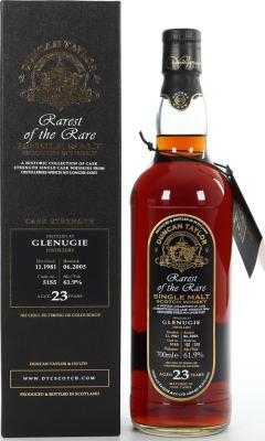 Glenugie 1981 DT Rarest of the Rare Sherry Butt #5155 61.9% 700ml