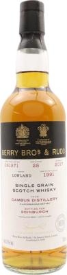 Cambus 1991 BR 25yo #61971 Edinburgh 57.1% 700ml