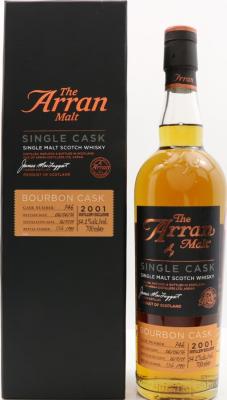 Arran 2001 Bourbon Cask Distillery Exclusive #746 54.2% 700ml