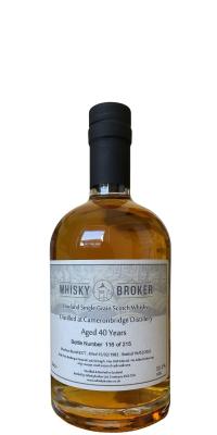 Cameronbridge 1982 WhB Bourbon Barrel 50.1% 500ml