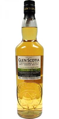 Glen Scotia 2008 Limited Edition Single Cask 1st Fill Bourbon Barrel #426 Loza Dzentelmenow 55.8% 700ml