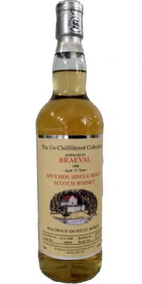 Braeval 1998 SV The Un-Chillfiltered Collection #168878 for Waldhaus am See St. Moritz 46% 700ml