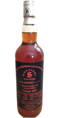 Glenlivet 2007 SV The Un-Chillfiltered Collection 1st Fill Sherry Hogsheads 900144 + 900165 Les Vignes de France 46% 700ml