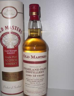 Highland Park 1998 JM Old Master's Cask Strength Selection 12yo #5713 57.8% 700ml