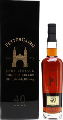 Fettercairn 40yo Rare Vintage 40% 700ml