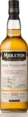 Midleton 2001 12yo Rum Casks 72586, 65866 10th Anniversary of Celtic Whiskey Shop 55.8% 700ml