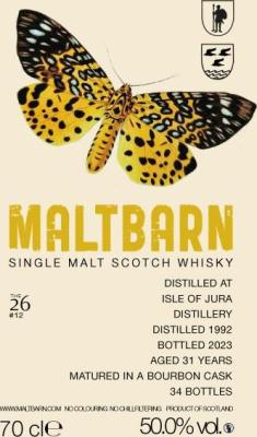 Isle of Jura 1992 MBa The 26 #12 50% 700ml