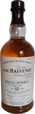 Balvenie 12yo Single Barrel First Fill Ex-Bourbon #8428 47.8% 700ml