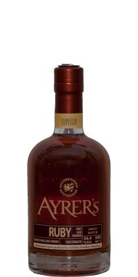 Ayrer's 2015 Ruby Port Cask Finished 54.4% 500ml