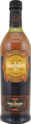 Glenfiddich 21yo Havana Reserve Cuban Rum Finish 40% 700ml