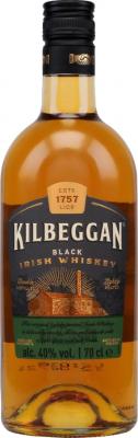 Kilbeggan Black Irish Whisky ex-Bourbon casks 40% 700ml