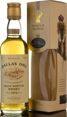 Dallas Dhu 1979 GM Licensed Bottling 40% 350ml