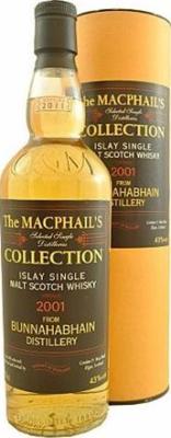 Bunnahabhain 2001 GM The MacPhail's Collection 43% 700ml