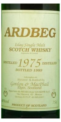 Ardbeg 1975 GM Meregalli Import 40% 750ml