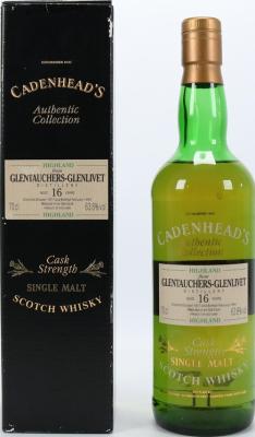 Glentauchers 1977 CA Authentic Collection Oak Cask 63.8% 700ml