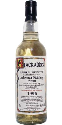 Lochranza 1996 BA Natural Strength 56.7% 750ml