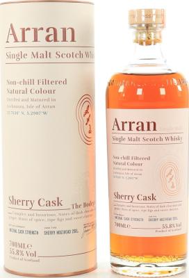 Arran Sherry Cask The Bodega Sherry Hogshead 55.8% 700ml