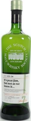 Croftengea 2011 SMWS 122.26 It's peat Jim but not as we know it 2nd Fill Ex-Bourbon Barrel 58.6% 700ml