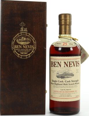 Ben Nevis 1984 Fort William Limited Single Cask Bourbon Sherry Finish 98/35/13 55.4% 700ml