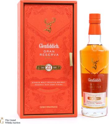 Glenfiddich 21yo Gran Reserva Reserva Cask Finish 43.2% 700ml