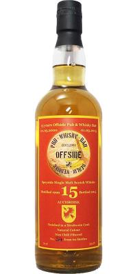 Auchroisk 1999 OW Strohwein Finish 15yo Offside Pub & Whisky Bar 55.4% 700ml