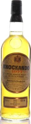 Knockando 1977 43% 750ml