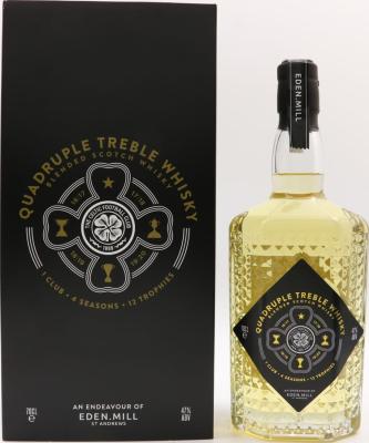 Eden Mill Quadruple Treble Whisky Blended Scotch Whisky 47% 700ml