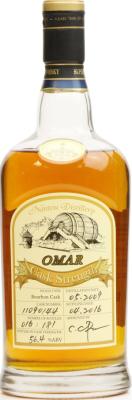 Nantou Omar 2009 Cask Strength Bourbon 11090144 56.4% 700ml