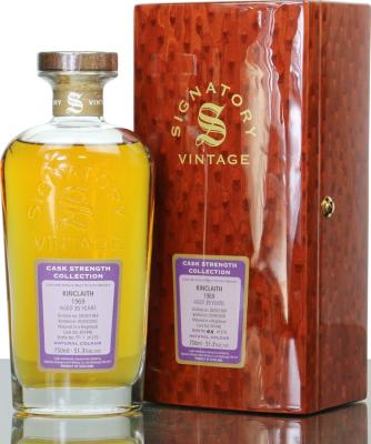 Kinclaith 1969 SV Cask Strength Collection Oak Hogshead #301446 51.3% 750ml