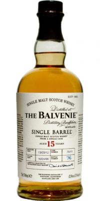 Balvenie 15yo Bourbon Cask 48.7% 700ml
