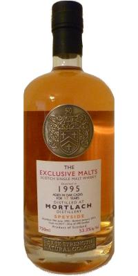 Mortlach 1995 CWC The Exclusive Malts Oak Cask #3417 53.3% 750ml