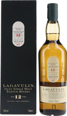 Lagavulin 12yo 17th Release Diageo Special Releases 2017 Refill American Oak Hogsheads 56.5% 700ml