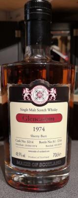 Glencadam 1974 MoS Sherry Butt #3214 48.9% 700ml