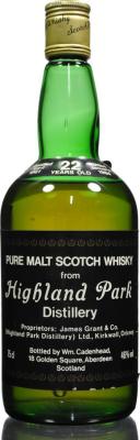 Highland Park 1961 CA Dumpy Bottle 46% 750ml