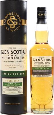 Glen Scotia 2009 Limited Edition Single Cask #784 The Whisky Shop 57.8% 700ml